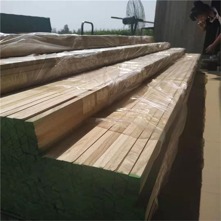 Paulownia Wood Concrete Triangles
