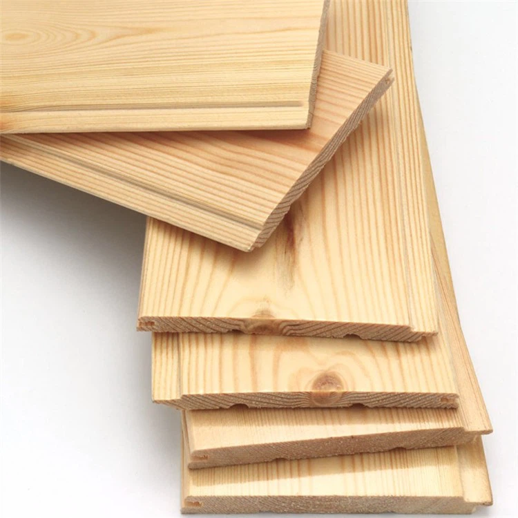 Factory Direct Wholesale Sauna Paneling Pine Soild Wood Lumber Formaldehyde Free Thermowood Pine